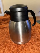 Curtis TLXPS1201S000 ThermoPro Pour Pot 1.2L Thermal Coffee Server- NEW