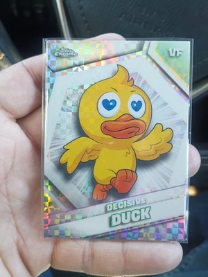2026 Topps Chrome Vee Friends #3 Decisive Duck X-Fractor SP