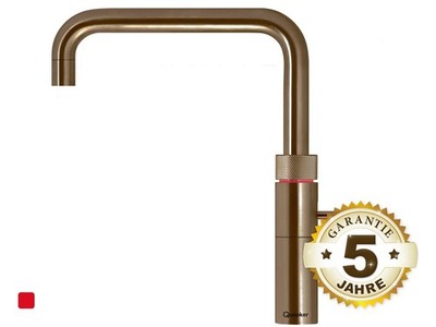 Quooker PRO3 B Fusion Square PTN (Messing Patina) Kochendwassersystem Armatur