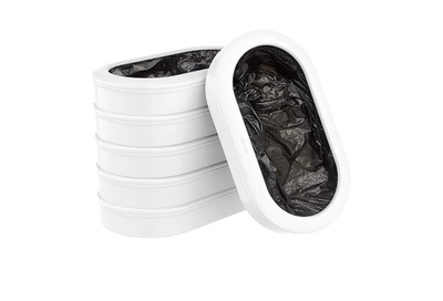 T3 Slim Official Refill Rings for Smart Kitchen Trash Can | Durable Garbage B...