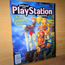 U.S. PlayStation Magazine Mar 1998 Vol. 1 Issue 6 Final Fantasy Tactics CARDS!