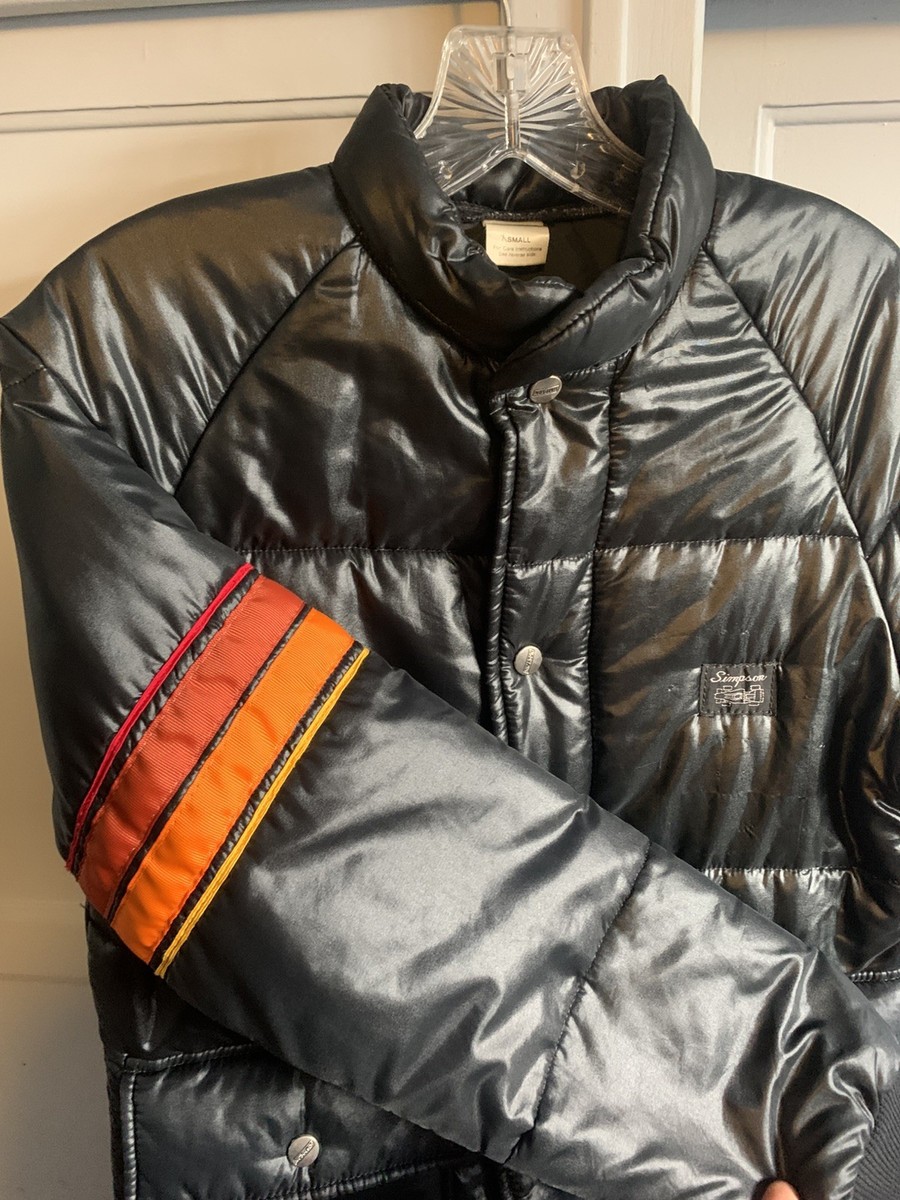 VINTAGE SIMPSON RACING JACKET SMALL PRE-OWNED | eBay