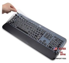 Keyboard Cover Skin for Logitech MK540 MK545 Keyboard Skin MK545 MK540 Black