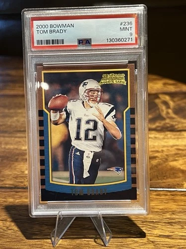2000 Bowman Tom Brady #236 PSA 9 RC
