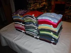 Long Sleeve Crewneck & V neck T-Shirts,XXL,XL,L,M,S, Sonoma Multi Color & Solid