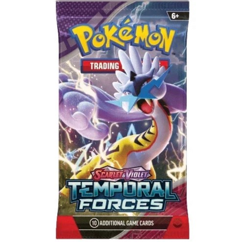 Pokémon TCG: Scarlet & Violet-Temporal Forces Booster Pack (10 Cards) - Picture 2 of 4