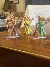 Vintage Lot Of 3 Celluloid Angel Dolls, Hongkong