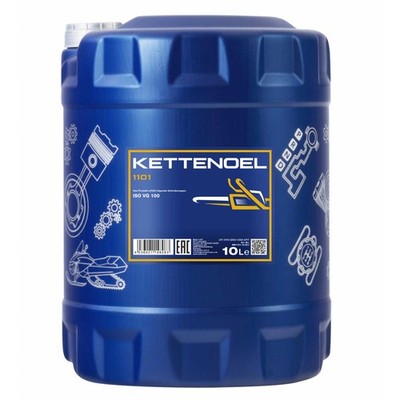 MANNOL Kettenöl Gartengeräteöl 10 Liter Motorsäge Sägekettenöl Sägekettenhaftöl