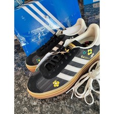 adidas Gazelle Black Athletic Shoes for Women for sale | eBay