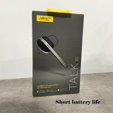 Jabra Talk 30 Bluetooth headset - Black Silver - Used - Short battery life
