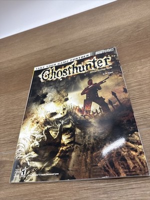 Ghosthunter Official Strategy Guide  BradyGAMES Sony Playstation 2 PS2 Horror
