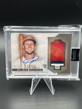 2019 Topps Dynasty Carter Kieboom 2/10 RPA Encased Rookie Patch Auto