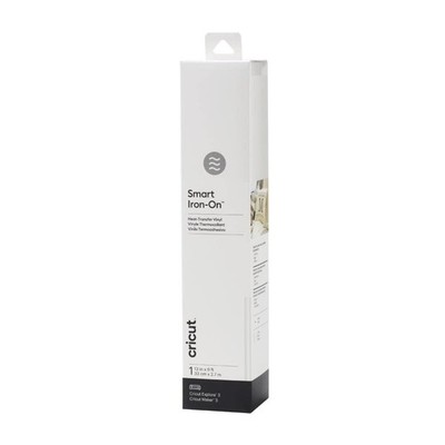 Cricut Smart Iron-On HTV White Heat Transfer Vinyl Roll 13'' x 9ft NEW