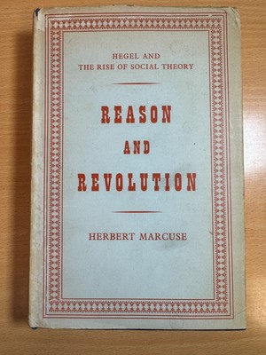 Reason and Revolution by Herbert Marcuse 1968 Routledge and Kegan Paul
