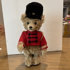 RARE Vintage 1996 Toy Soldier Musical Steiff Bear FAO Schwarz 638/1500 652158
