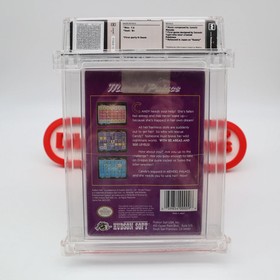 NES Nintendo MENDEL PALACE - WATA GRADED 7.0 B+! NEW & Factory Sealed + H-Seam!