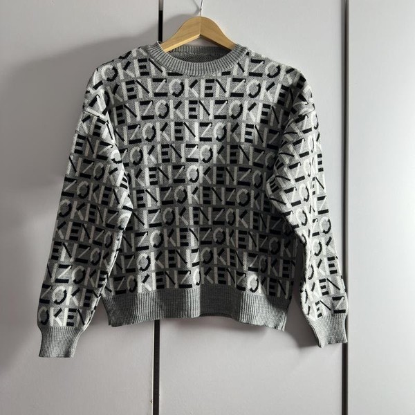 Women Kenzo Sweater Grey 36 / S / 44