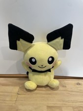 Nintendo Pok mon Pichu Plush- 10 Inches - EXCELLENT A  Shape No Tags 