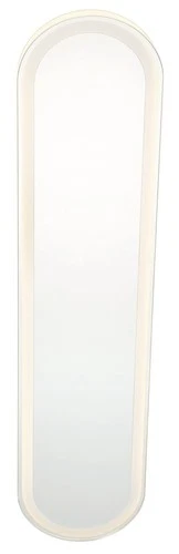 Minka Lavery 6119-2 30" W x 6-3/4" H Contemporary Oval Metal - White - Picture 4 of 8