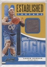 2019 Panini Absolute Memorabilia Established Threads Level 1 Aaron Gordon 03db