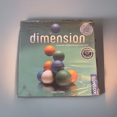 Dimension Board Game by Kosmos Lauge Luchau Factory Sealed DAMAGED BOX