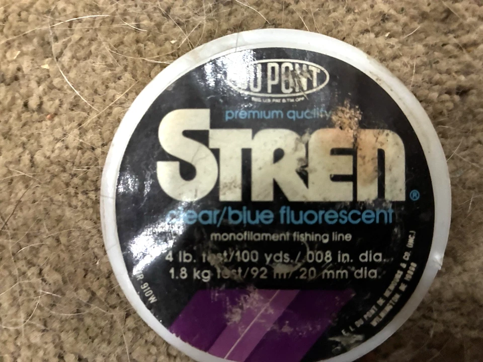 Three Stren Original Monofilament Fishing Line , 4lb (2), 1 mini, fluorescent - Image 4 of 4