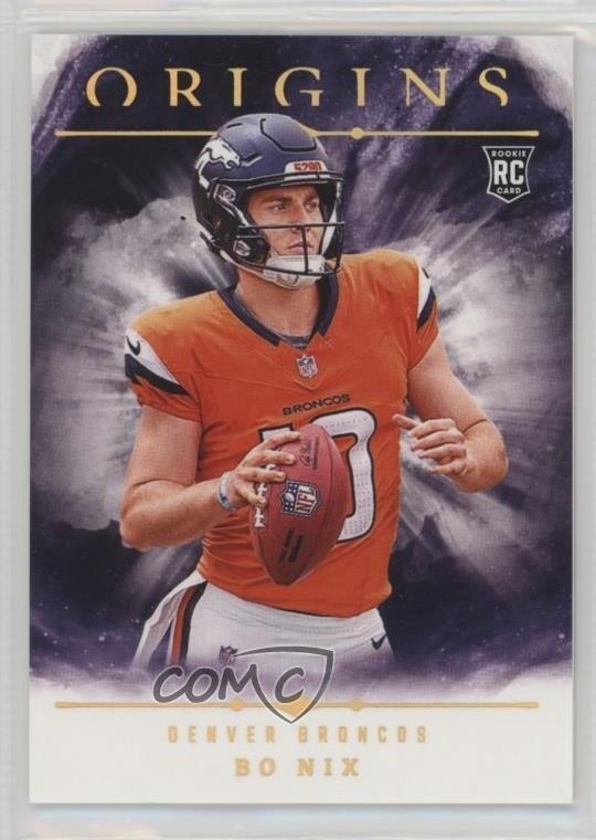 2024 Panini Origins Rookies Bo Nix #149 Rookie RC