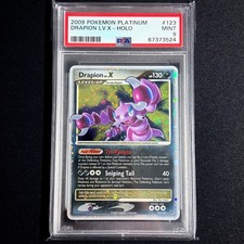 Pokemon TCG Drapion LV.X holo 123/127 Platinum 2009 MINT PSA 9