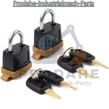 2PCS Fuel Cap Cover Lock for Caterpillar 5P8500 5P8501 246-2641