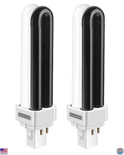 15W Replacement Bulbs for GeckoMan Bug Zapper x 2 Premium High Quality Durable