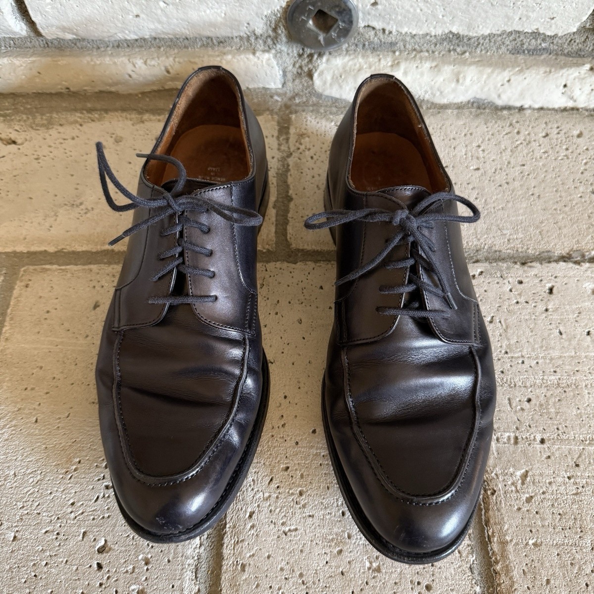 Polo Ralph Lauren bench made in Italy leather oxfords dress  display picture 2