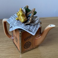 Paul Cardew Vintage Fridge Teapot Novelty Design Small 11.5 cm Refridgerator