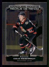 2022-23 O-Pee-Chee Platinum #247 Cole Reinhardt RC