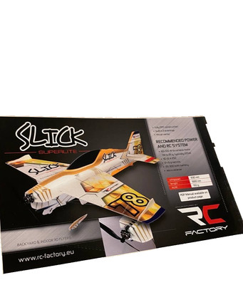 RC Factory Slick GOLD S21 Airplane Twisted Hobbys EPP Indoor Open Box