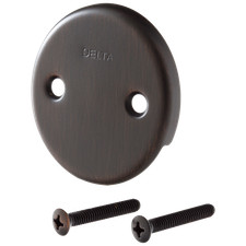 Delta RP31556RB Overflow Plate Screws - No Trip Lever - Venetian Bronze