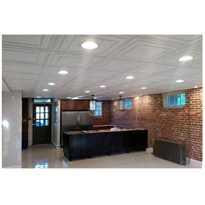 USA-Made Ultra-Light T-Bar Ceiling Tiles, 12-pc