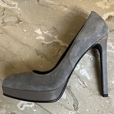 Braccialini – EU/37 – Décolleté in pelle scamosciata grigio