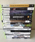 XBOX 360 Game Lot Of 16 Bloodrayne Halo Minecraft Sonic Saints Row Star Wars GTA
