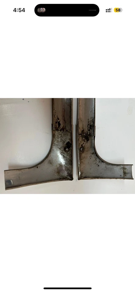 Jeep FSJ Wagoneer Cherokee J10 J20 Parabrisas Conductor Pasajero Borde Esquina Lateral Foto 4 de 4