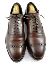 Allen Edmonds "FIFTH AVENUE" Cap-Toe Oxfords 9.5 D  Dark Chili DAINITE USA(695N)