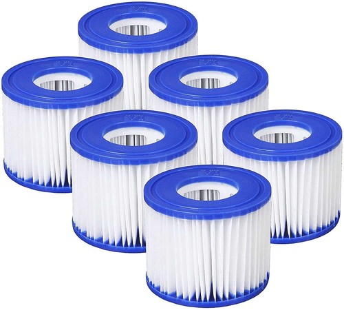 KAHEIGN 6Pcs Hot Tub Filter Cartridges VI for Pool Filter, Replacement Filter