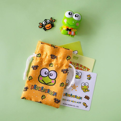Hello Kitty & Friends Figure & Accessory Box - Kerokerokeroppi - Picture 5 of 5