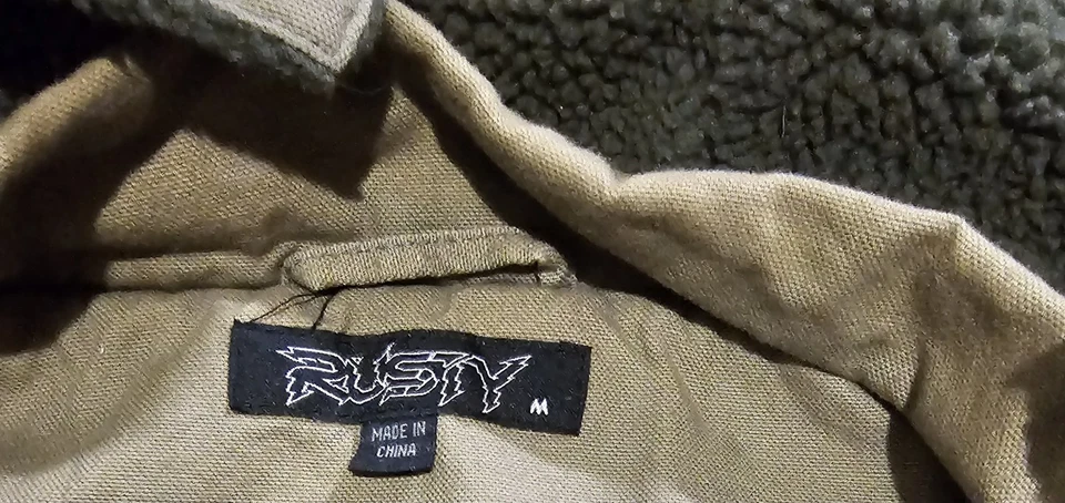 Rusty Mens Jacket Size M - image 4 of 4