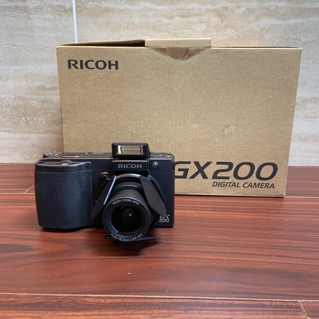 Ricoh Caplio GX200 12.1MP Digital Camera - Black for sale
