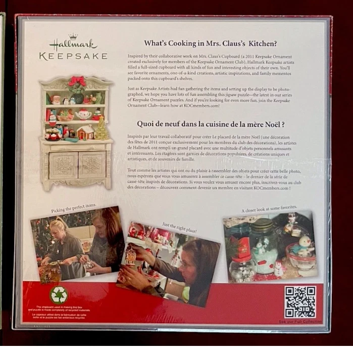 Springbok Mrs. Claus's Cupboard 1000 Pc Puzzle, Hallmark Christmas 5th Series - Image 2 of 2