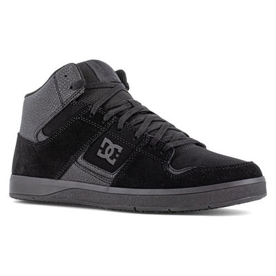 Men's DC Work Crew Cure Slip Resistant High-Top Work Shoes Boots Slip Resistant