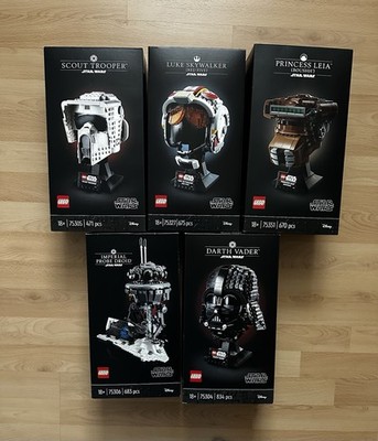 5 x lego Star Wars Büsten Neu, ungeöffnet  