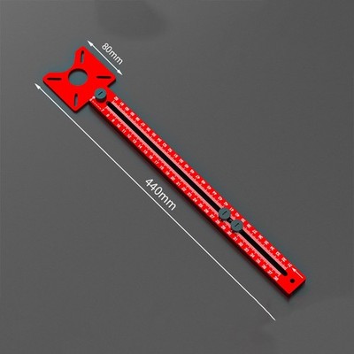 Trimmer Machine Accessory Aluminum Alloy Router Jig With Milling Groove Bracket