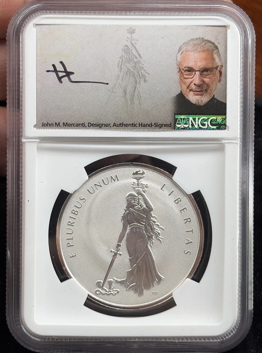 2019 Canada Peace & Liberty 1oz Ultra High Relief Rev. Proof NGC PF70 Mercanti