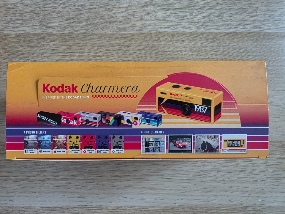 Kodak Charmera Keychain Digital Camera Collectable Blind Box SEALED CASE - Image 2 of 3